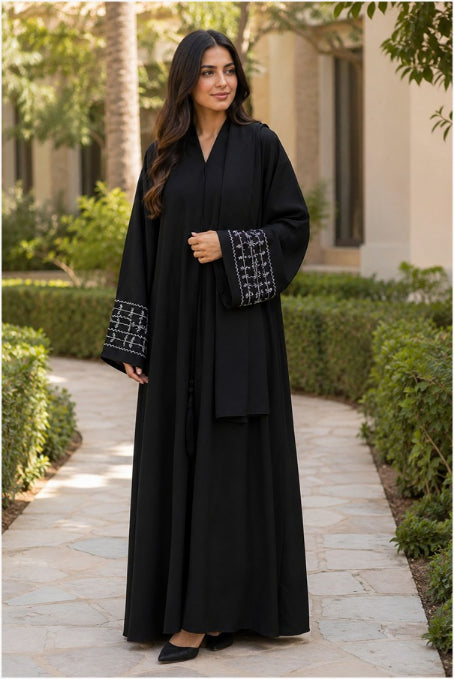 Jannah Embroidered Abaya